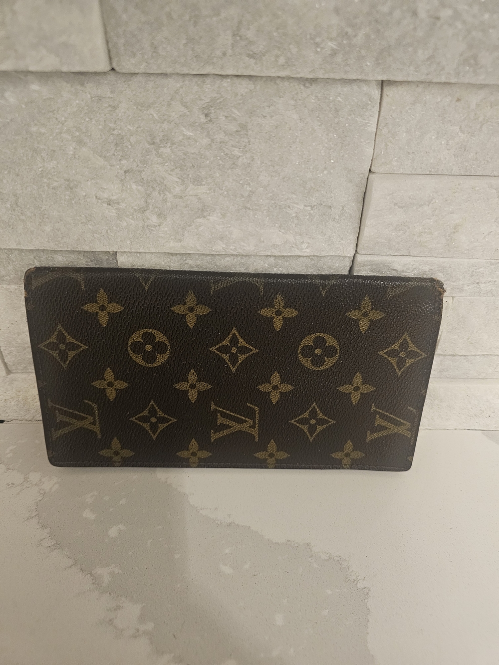 100%Authentic Louis Vuitton Monogram Long Wallet in Brown and Gold - Picture 4 of 8